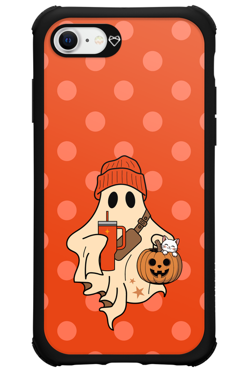 Ghost Girl (Orange) - Apple iPhone 8