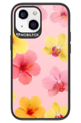 Sunset Flowers - Apple iPhone 13 Mini