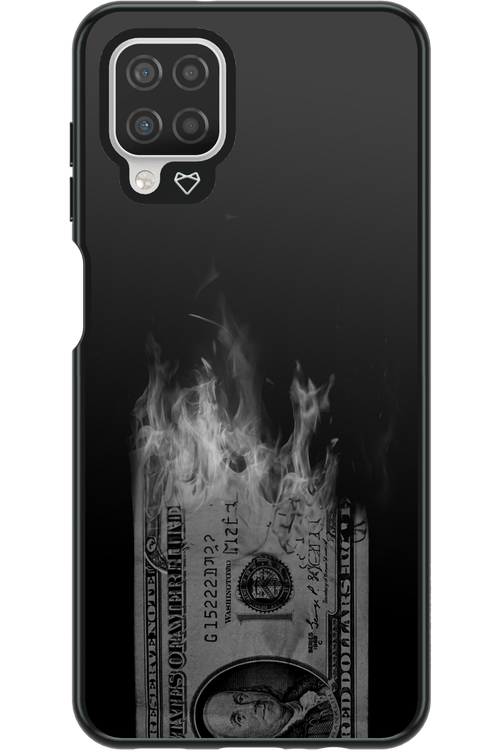 Money Burn B&W - Samsung Galaxy A12