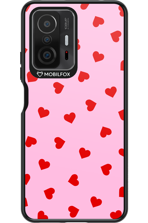 Sprinkle Heart Pink - Xiaomi Mi 11T Pro