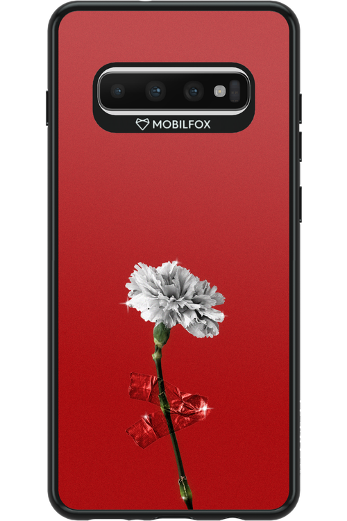 Red Flower - Samsung Galaxy S10+