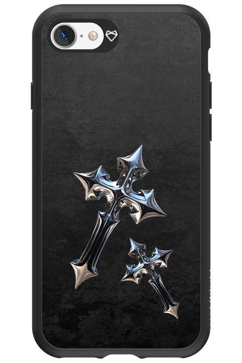 Chrome Crosses - Apple iPhone 7