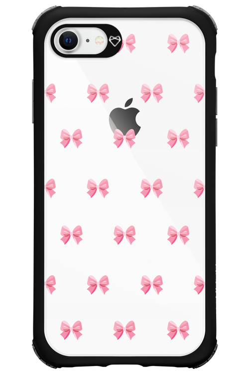 Pinky Bow - Apple iPhone 8