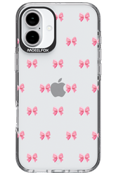 Pinky Bow - Apple iPhone 16 Plus
