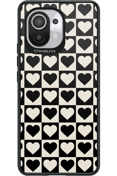 Checkered Heart - Xiaomi Mi 11 5G