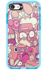 Coral Chaos - Apple iPhone SE 2020