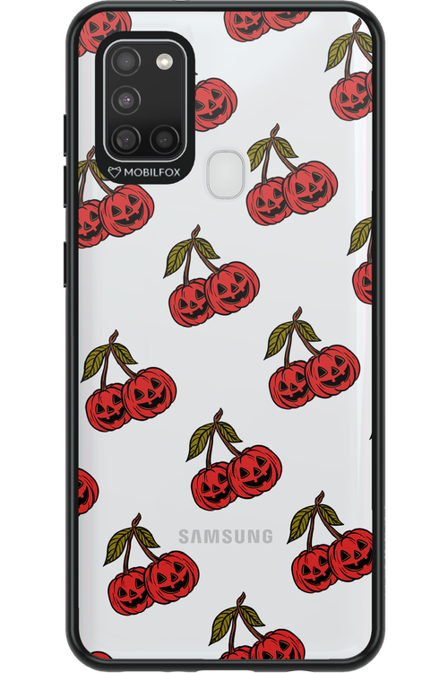 Spicey Pumpkin (Transparent) - Samsung Galaxy A21 S