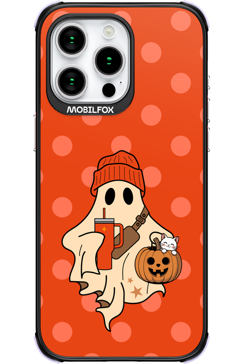 Ghost Girl (Orange) - Apple iPhone 15 Pro Max