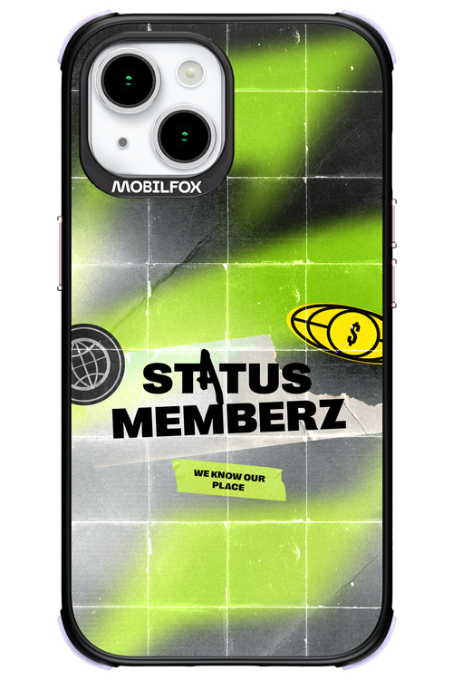 Status Memberz - Apple iPhone 15