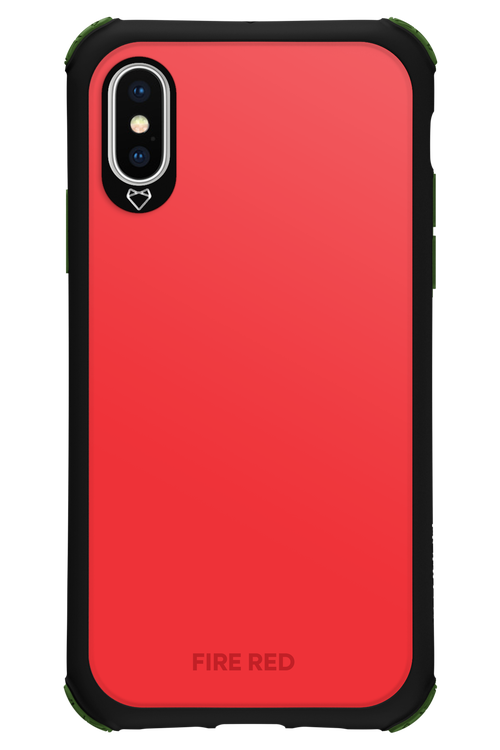 Fire red - Apple iPhone X