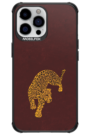Burgundy Leopard - Apple iPhone 13 Pro Max