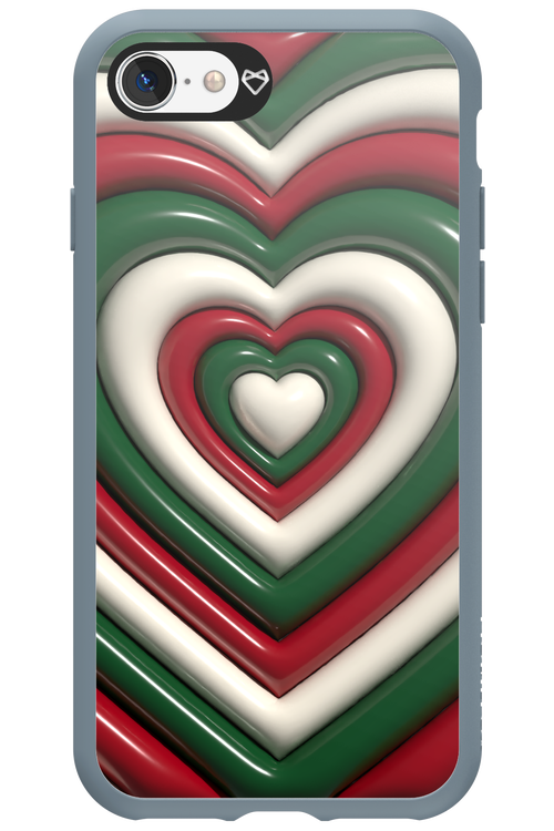 XMAS Hearts - Apple iPhone SE 2020