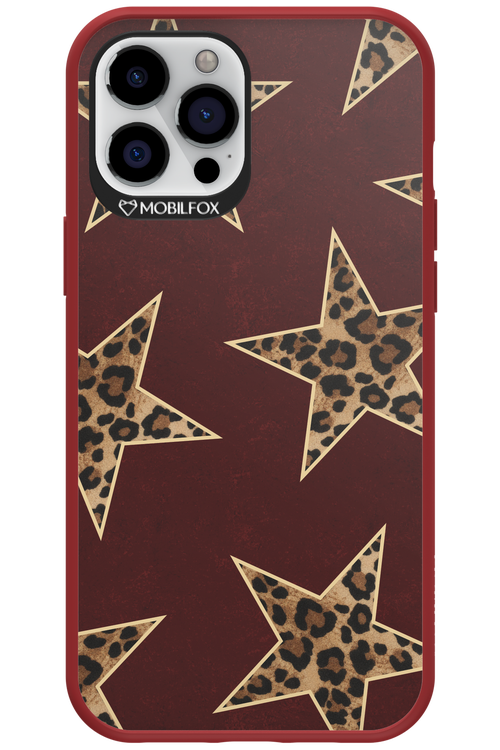 Wild Stars Burgundy - Apple iPhone 12 Pro Max
