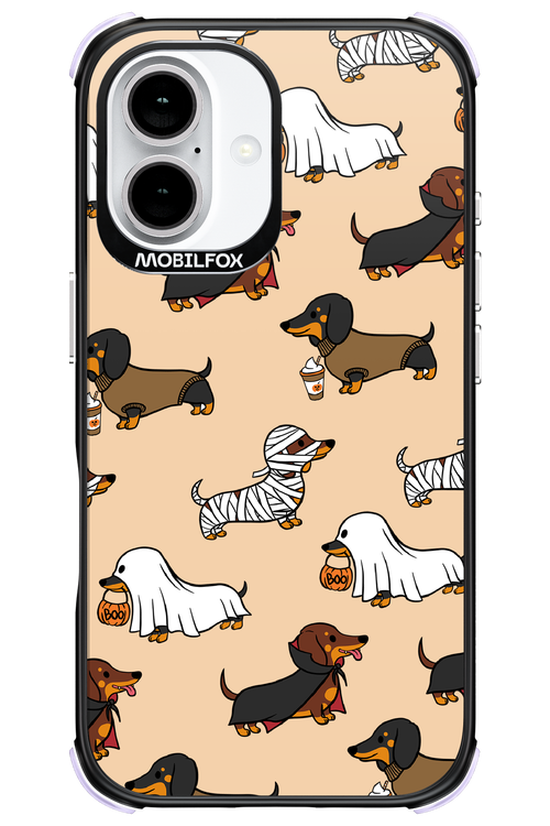Scary Dachshund - Apple iPhone 16