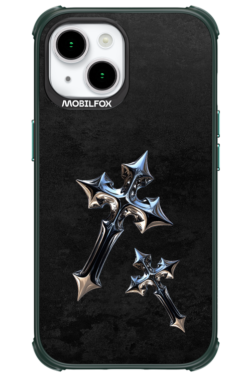 Chrome Crosses - Apple iPhone 15