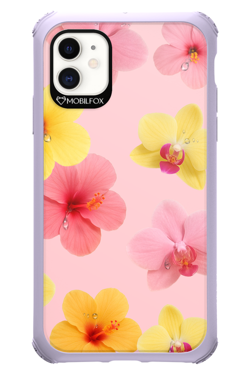 Sunset Flowers - Apple iPhone 11