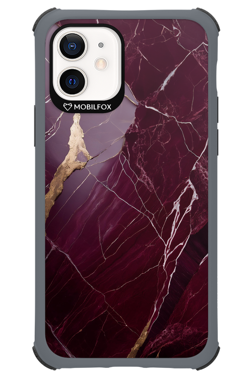 Burgundy Marble 2.0 - Apple iPhone 12