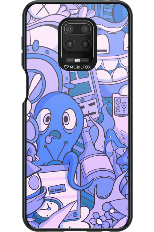 Blue Chaos - Xiaomi Redmi Note 9 Pro