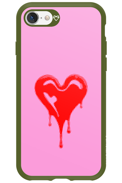 Heart Pink - Apple iPhone SE 2022