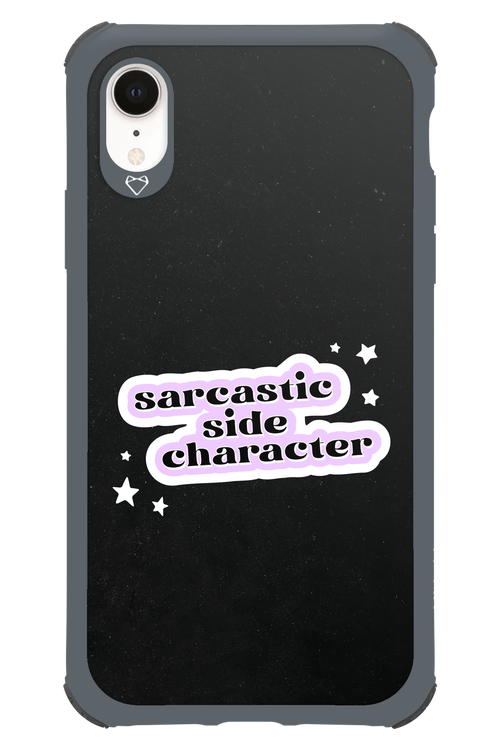 Sarcastic Black - Apple iPhone XR