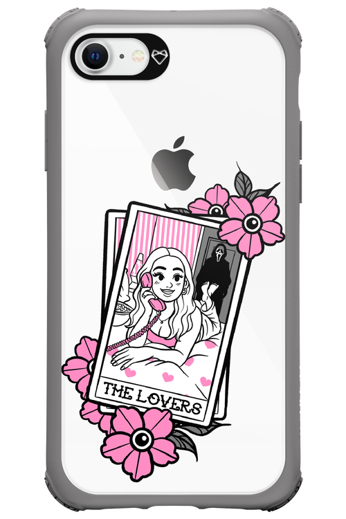 The Spooky Lovers (Transparent) - Apple iPhone 8