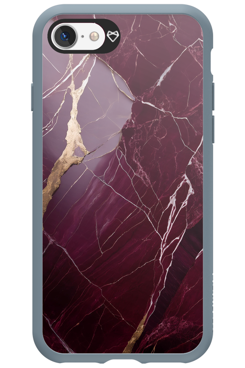 Burgundy Marble - Apple iPhone 7