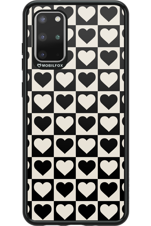Checkered Heart - Samsung Galaxy S20+
