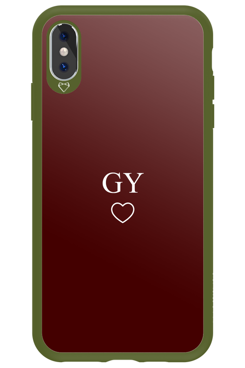 GY Burgundia 2.0 - Apple iPhone XS Max