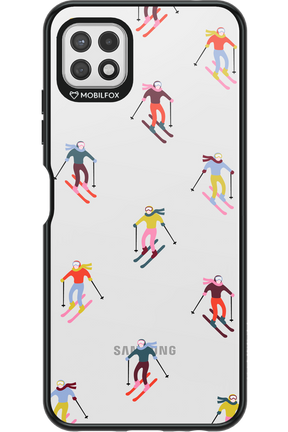 Snow Motion (Transparent) - Samsung Galaxy A22 5G