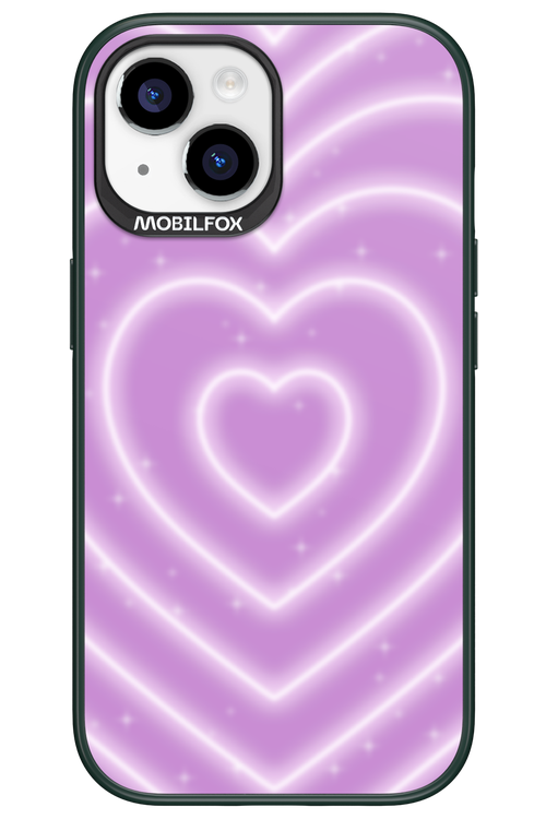 Purple Heart Dreams - Apple iPhone 15