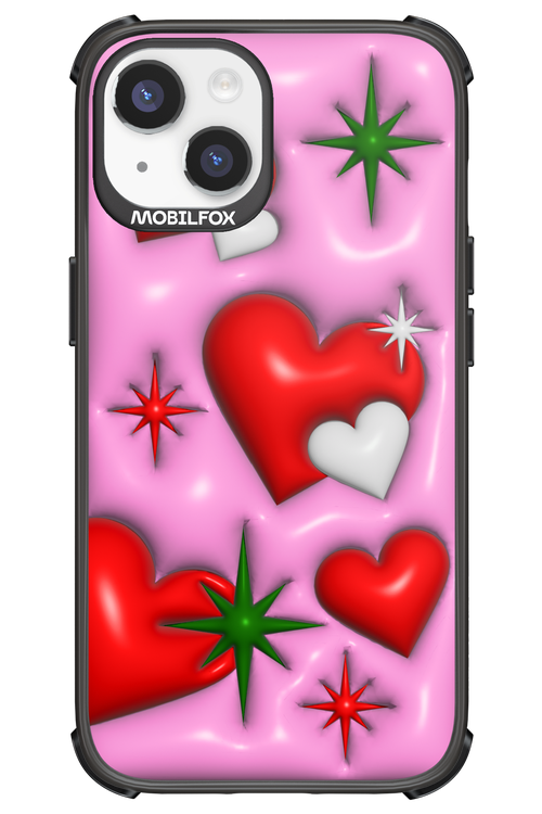 Holiday Hearts - Apple iPhone 14