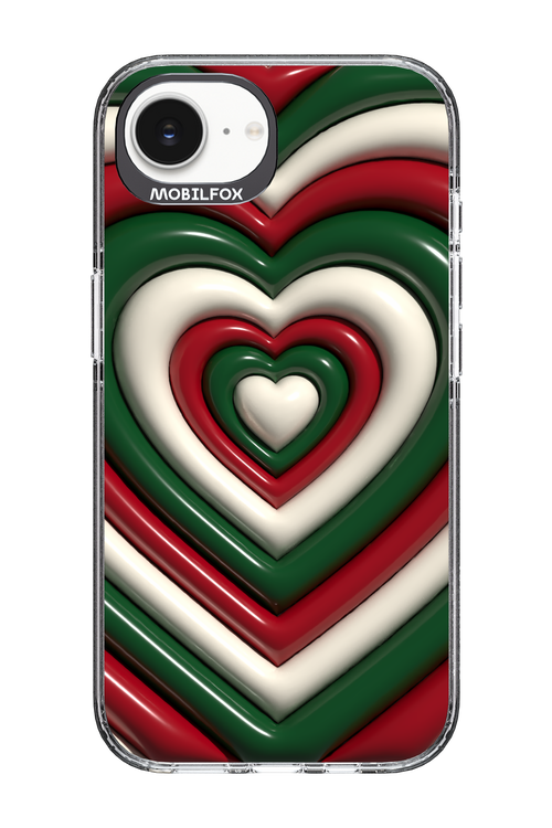 XMAS Hearts - Apple iPhone 16e