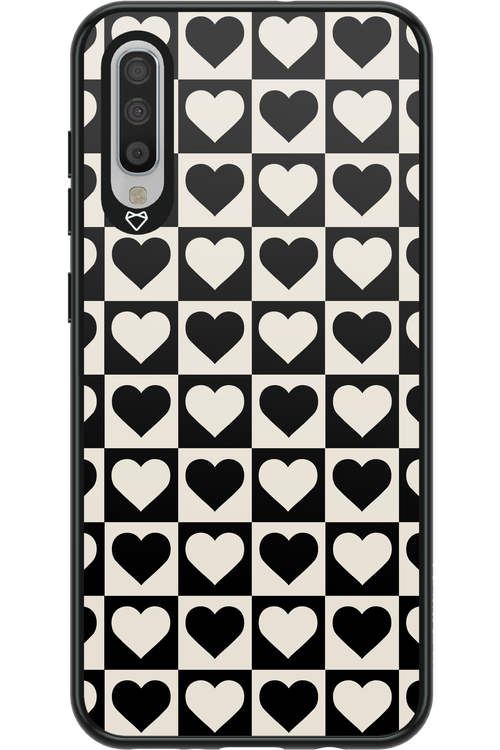 Checkered Heart - Samsung Galaxy A70