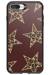 Wild Stars Burgundy - Apple iPhone 8 Plus