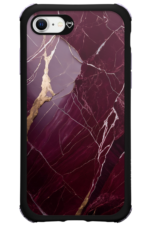 Burgundy Marble - Apple iPhone 7