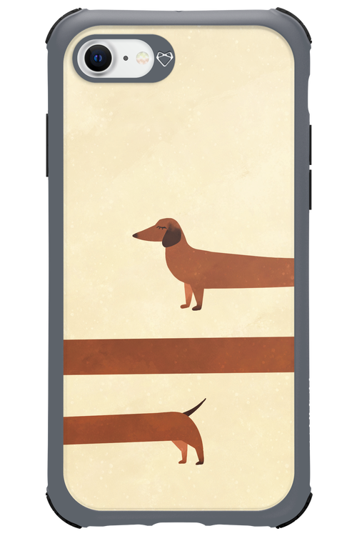 Stretchy Dog - Apple iPhone SE 2022