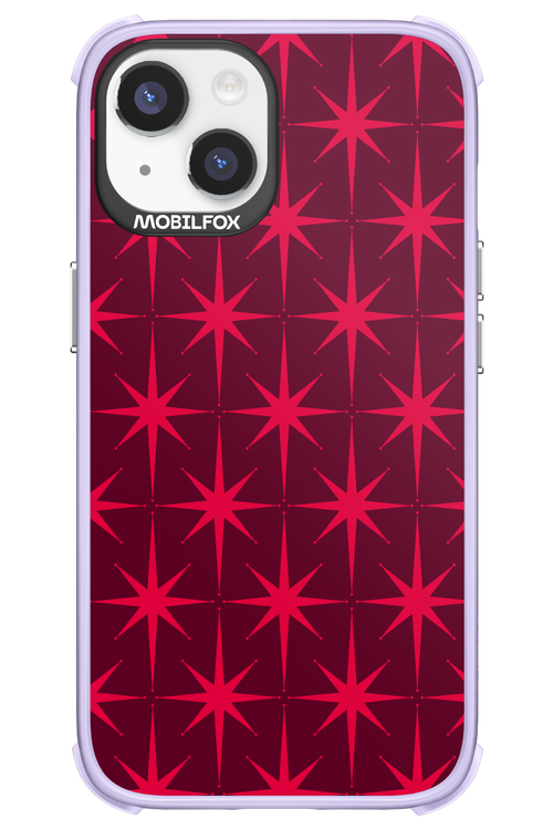 Burgundy Starss - Apple iPhone 14