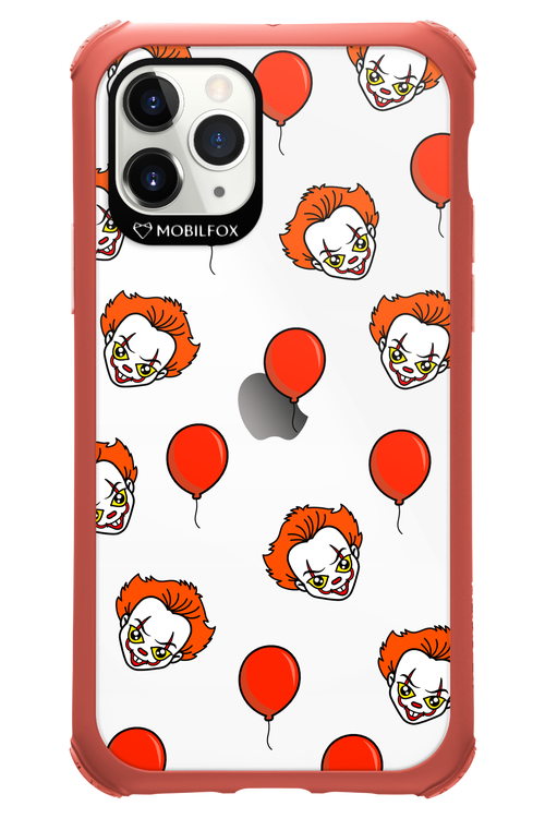 Mystery Clown (Transparent) - Apple iPhone 11 Pro