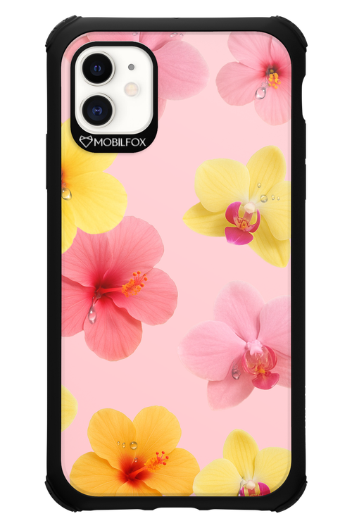 Sunset Flowers - Apple iPhone 11