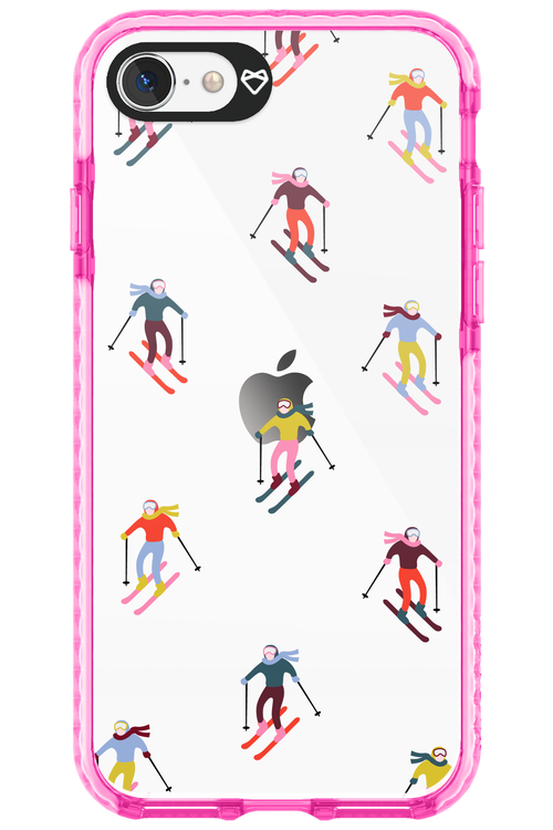 Snow Motion (Transparent) - Apple iPhone SE 2022