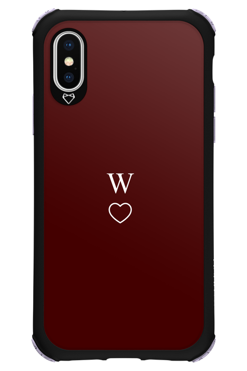 W Burgundia 2.0 - Apple iPhone XS
