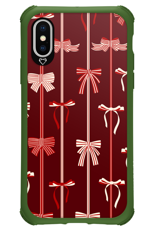 Holiday Bow - Apple iPhone XS