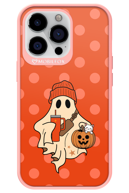 Ghost Girl (Orange) - Apple iPhone 13 Pro