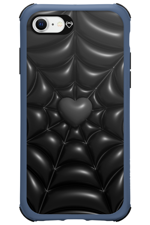 Black Spider Heart - Apple iPhone 8