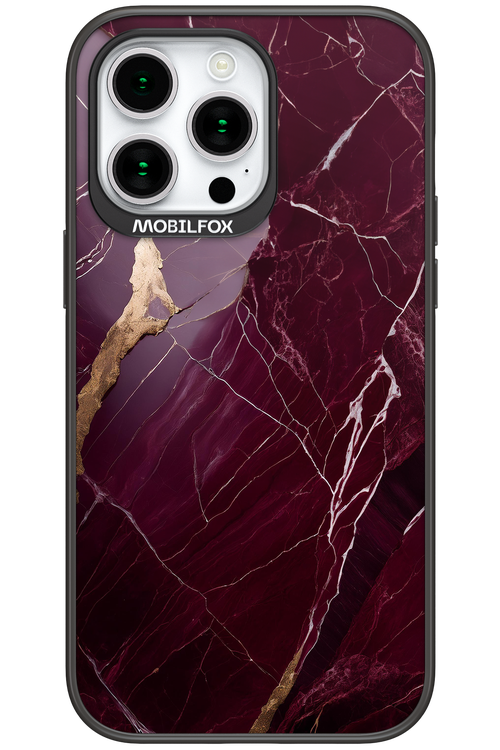 Burgundy Marble - Apple iPhone 15 Pro Max