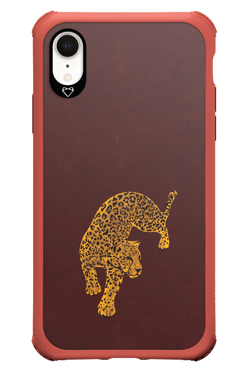 Burgundy Leopard - Apple iPhone XR
