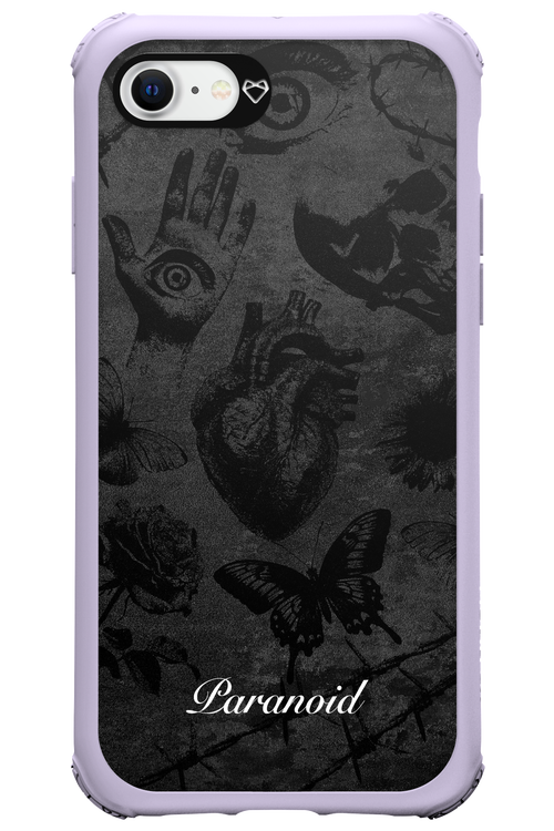 Paranoid (Black) - Apple iPhone SE 2022