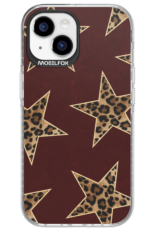 Wild Stars Burgundy - Apple iPhone 15