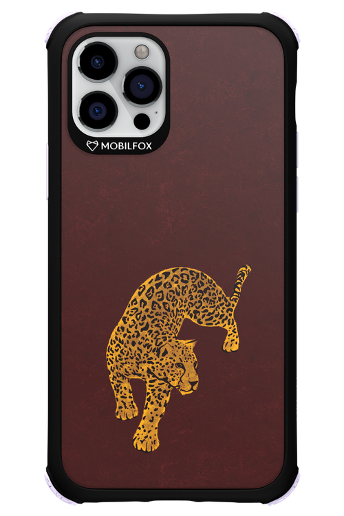 Burgundy Leopard - Apple iPhone 12 Pro