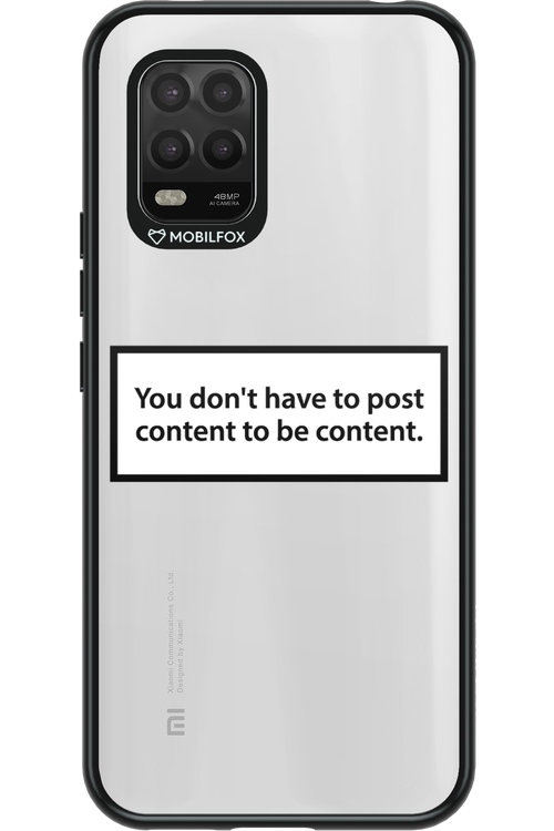 Content - Xiaomi Mi 10 Lite 5G